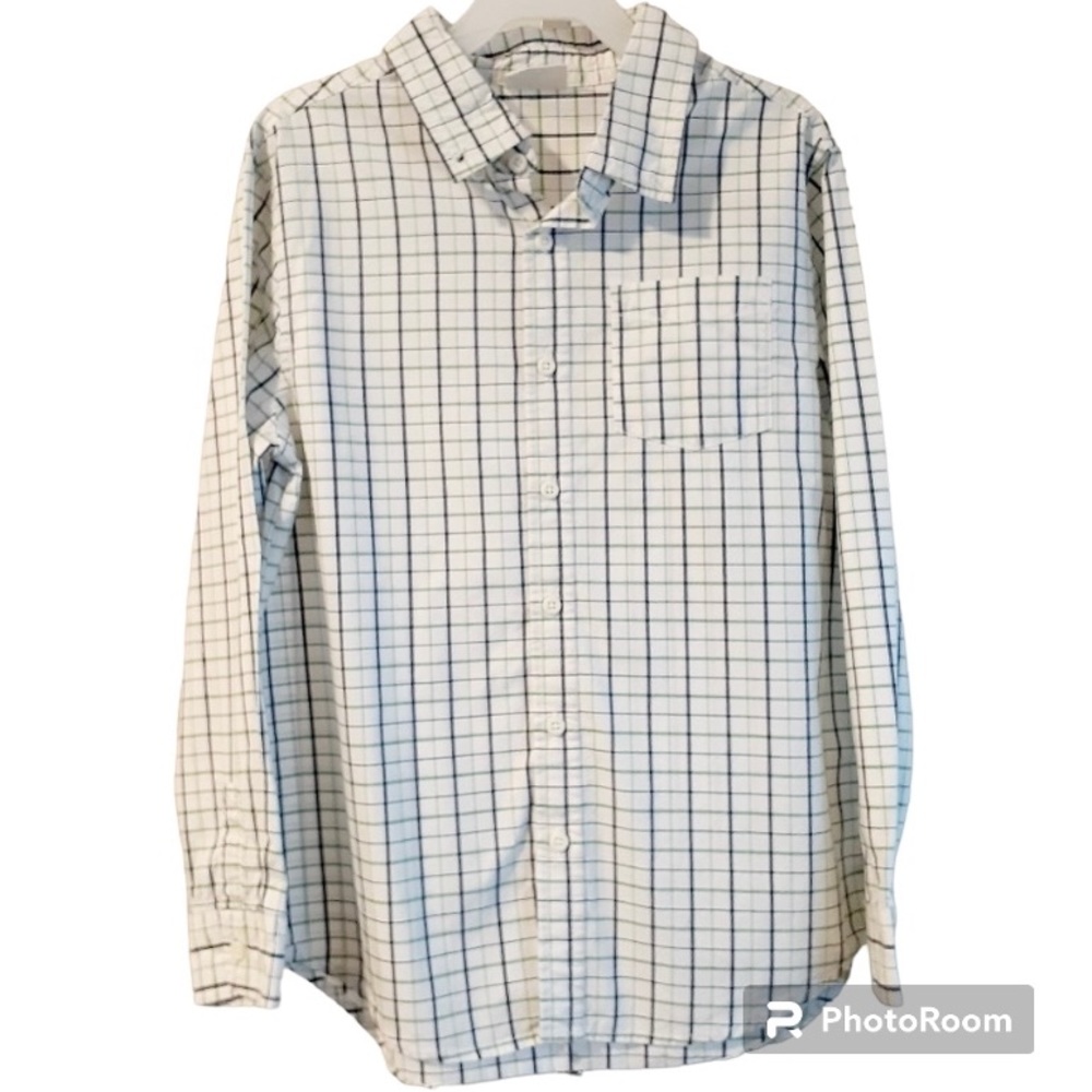 Crazy8 Boys Long Sleeve Button Down Shirt Size 10/12